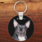 Chihuahua MickeyElvis Sleutelhanger (Voorkant)