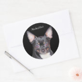 Chihuahua MickeyElvis Sticker (Envelop)