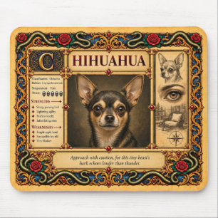 Chihuahua, middeleeuwse bestiariumkunst muismat