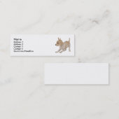 Chihuahua Mini Visitekaartje (Voorkant / Achterkant)