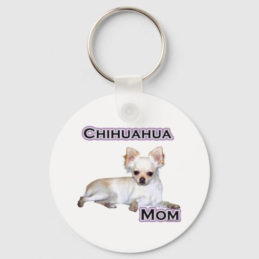 Chihuahua Moeder 4 - Sleutelhanger (Voorkant)