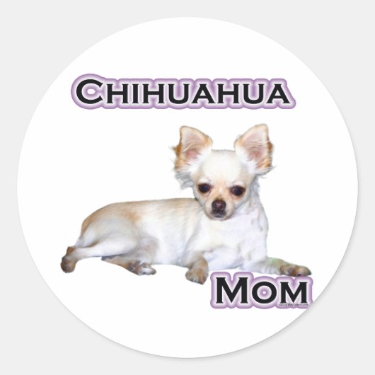 Chihuahua Moeder 4 - Sticker (Voorkant)
