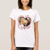 Chihuahua Moeder Aangepaste Foto T-shirt (Voorkant)