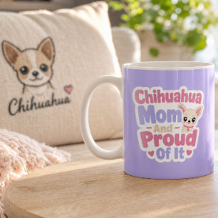 Chihuahua Moeder, Kleine Hond Grote Persoonlijkhei Koffiemok