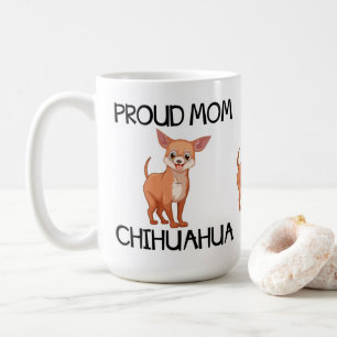 Chihuahua Moeder Puppy Hond Reddings Adoptie Mama Koffiemok