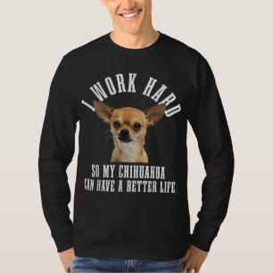 Chihuahua Mom Dog Dad Funny Chihuahua T-shirt