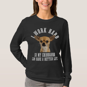 Chihuahua Mom Dog Dad Funny Chihuahua T-shirt
