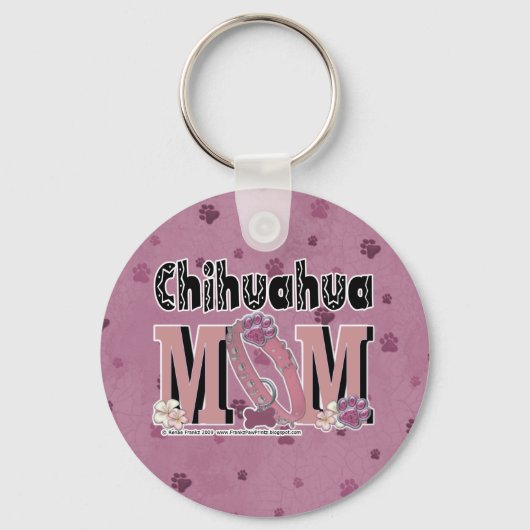 Chihuahua MOM Sleutelhanger (Voorkant)