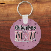 Chihuahua MOM Sleutelhanger (Voorkant)