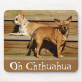 Chihuahua Mousepad Muismat (Voorkant)