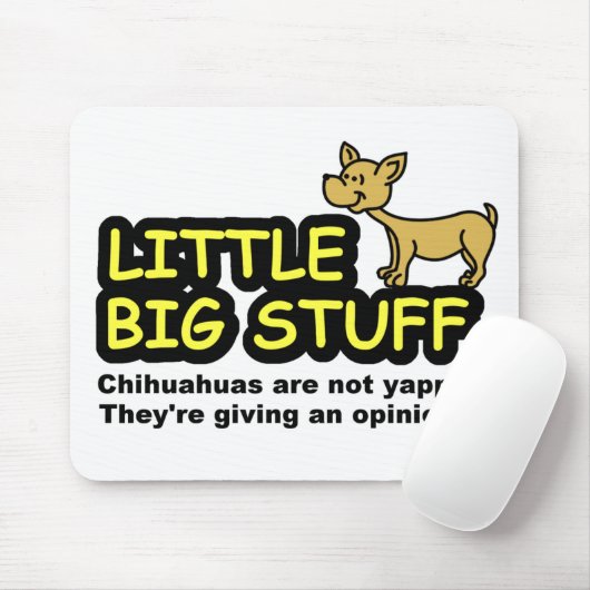Chihuahua Mousepad Muismat (Met muis)