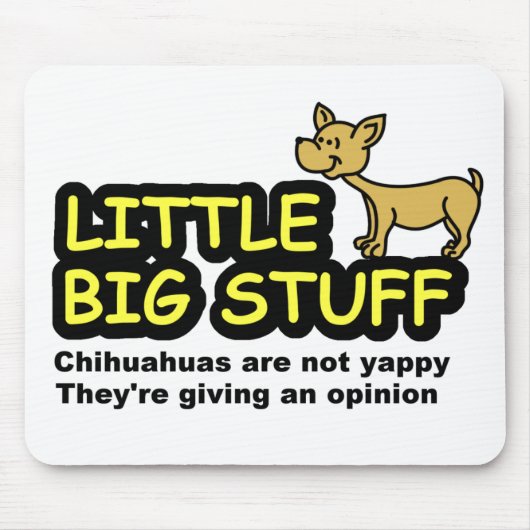 Chihuahua Mousepad Muismat (Voorkant)