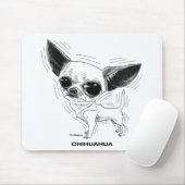 Chihuahua Mousepad Muismat (Met muis)