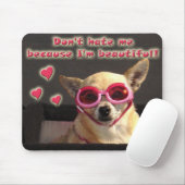 Chihuahua Mousepad Muismat (Met muis)