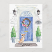 Chihuahua Moving Announcement Briefkaart (Voorkant)