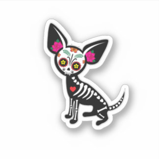 Chihuahua Muerta Sticker