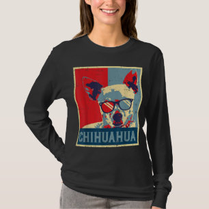 Chihuahua Obama Poster  Chiwawa Hondenliefhebber O T-shirt