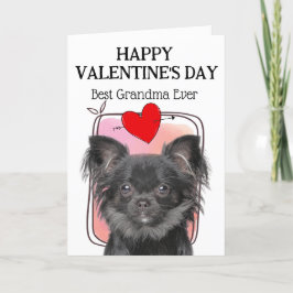 Chihuahua Oma Valentijnsdagkaart op maat Feestdagen Kaart