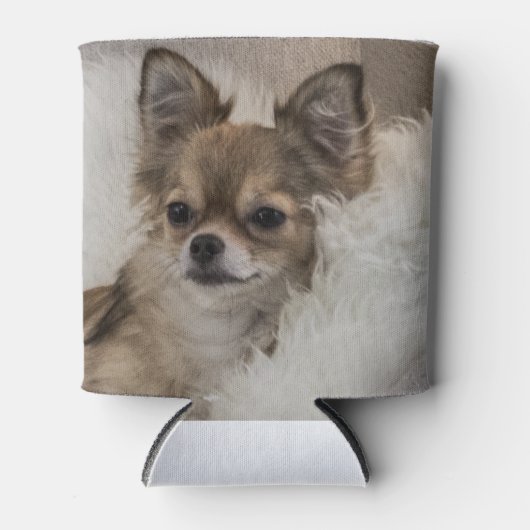 Chihuahua Ontspannen Blikjeskoeler (Voorkant)