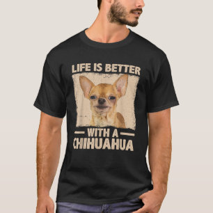Chihuahua-ontwerp voor vrouwen mannen Chihuahua-ho T-shirt