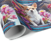 Chihuahua op een peddel: Een Schilderachtig avontu Cadeaupapier (Rol Hoek)