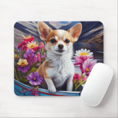 Chihuahua op een peddel: Een Schilderachtig avontu Muismat (Met muis)