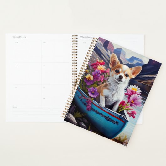Chihuahua op een peddel: Een Schilderachtig avontu Planner (Display)