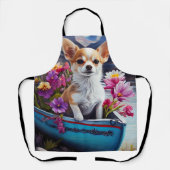 Chihuahua op een peddel: Een Schilderachtig avontu Schort (Voorkant)