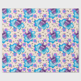 Chihuahua op een wolk cadeaupapier