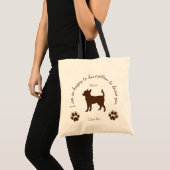 Chihuahua Originele tas voor u en uw hond (Voorkant (product))