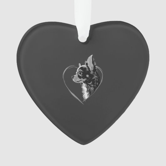 Chihuahua      ornament (voorkant)