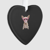 Chihuahua    ornament (voorkant)
