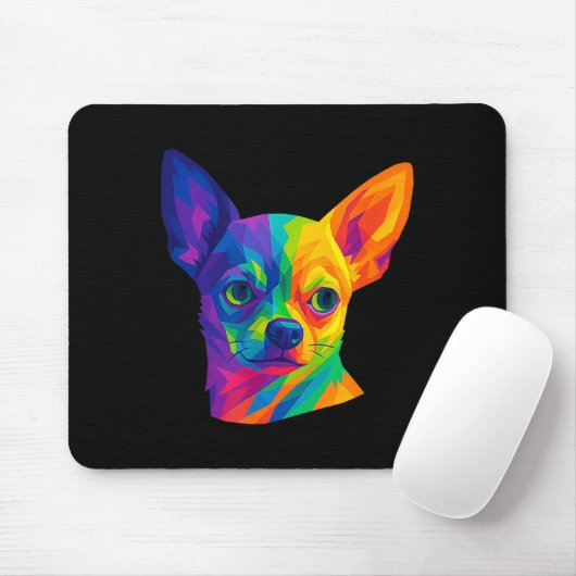Chihuahua P Art Rtrait For Dog Owners  Muismat (Met muis)