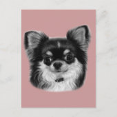 Chihuahua Painting Briefkaart (Voorkant)