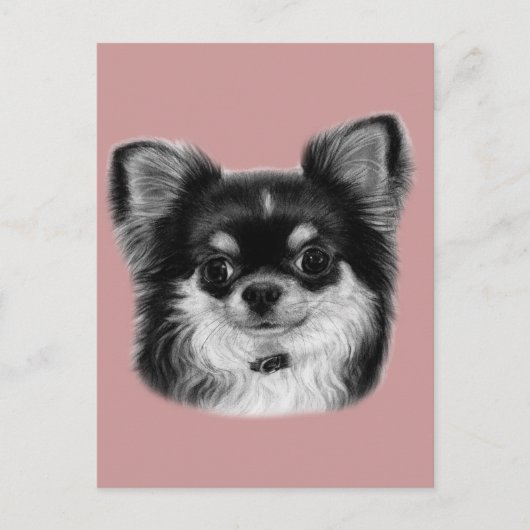 Chihuahua Painting Briefkaart (Voorkant)