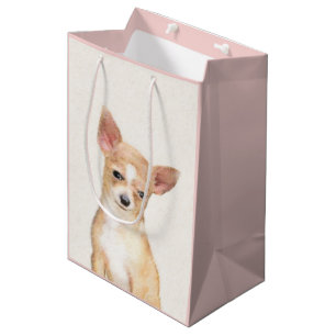 Chihuahua Painting - Cute Original Dog Art Medium Cadeauzakje