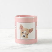 Chihuahua Painting - Cute Original Dog Art Mok (Midden)