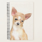 Chihuahua Painting - Cute Original Dog Art Planner (Voorkant)