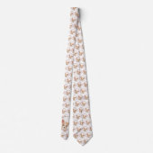 Chihuahua Painting - Cute Original Dog Art Stropdas (Achterkant)