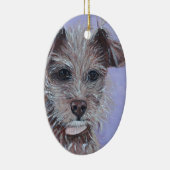 Chihuahua Painting Keramisch Ornament (Rechts)