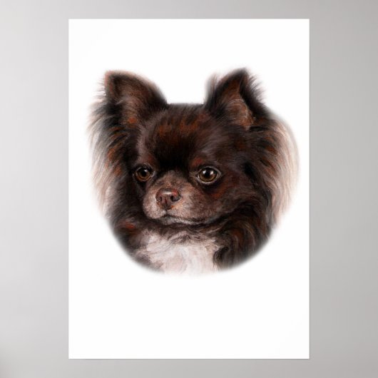 Chihuahua Painting Poster (Voorkant)