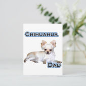 Chihuahua Papa 4 Briefkaart (Staand voorkant)
