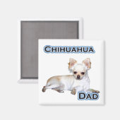 Chihuahua Papa 4 - Magneet (Voorkant / Achterkant)