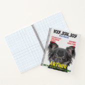 Chihuahua Parody Magazine Hoesje Notitieboek (Binnen)