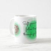 Chihuahua Pastelgroene Mok met Aangepaste Foto's (Voorkant links)