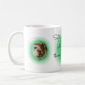Chihuahua Pastelgroene Mok met Aangepaste Foto's (Links)