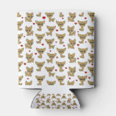 Chihuahua patroon blikjeskoeler (Achterkant)