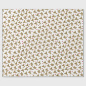 Chihuahua patroon cadeaupapier (Vlak)