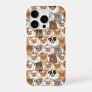 Chihuahua Patroon iPhone 16 Pro Hoesje