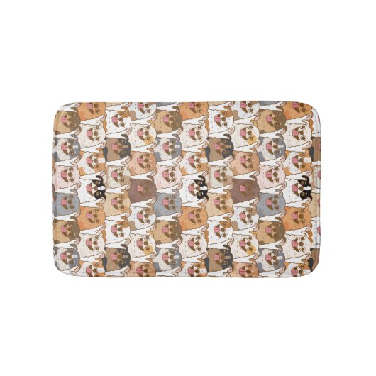 Chihuahua Pattern Badmat (Voorkant)